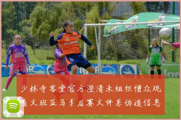 少林寺客堂官方澄清未组织僧众观看文班亚马季后赛文件系伪造信息